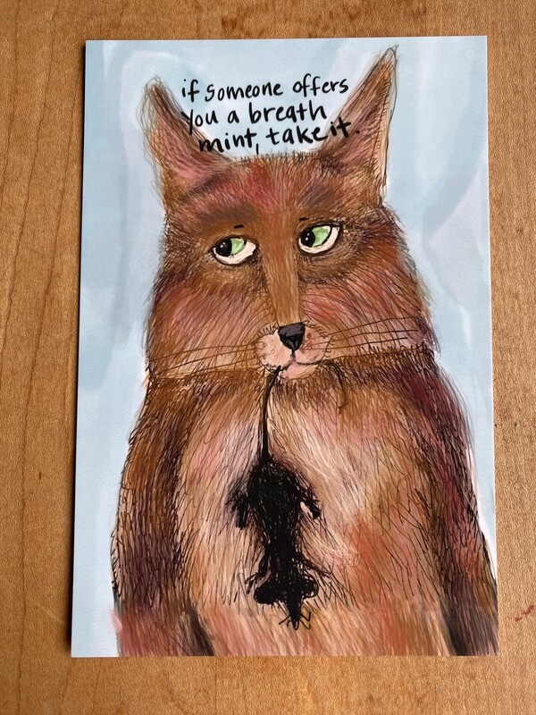 Have a Mint Postcard-Good Advice Series