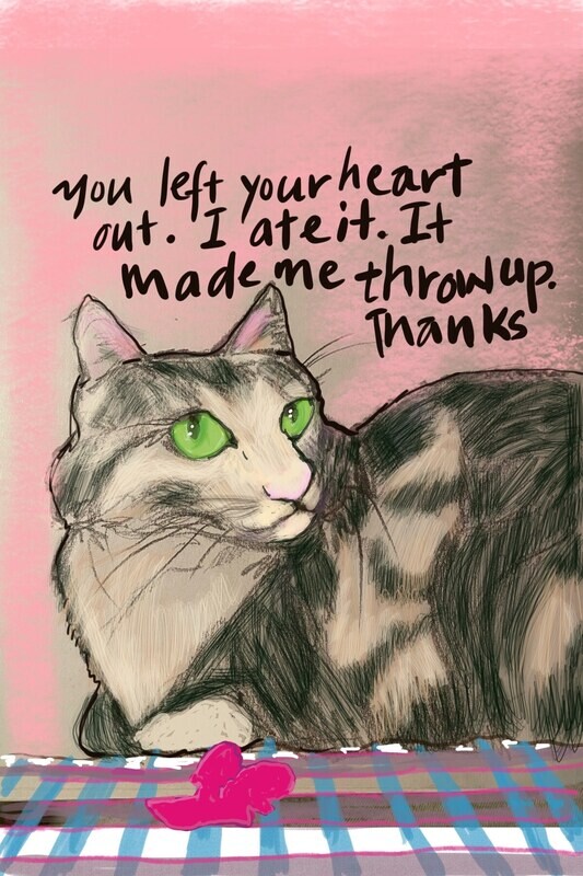 Bad Romance. The Cat Ate Your Heart