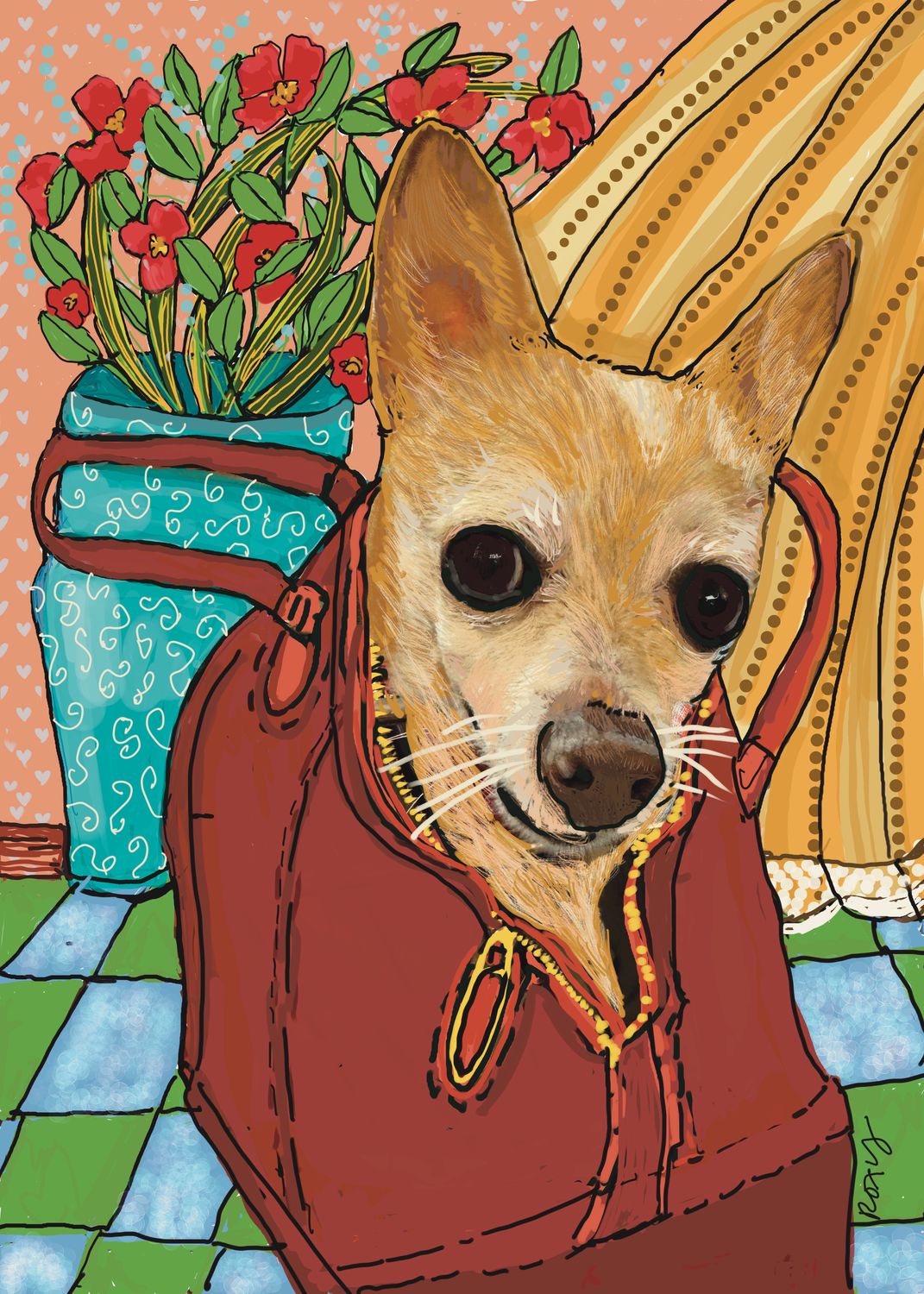 Chico the Purse Puppy