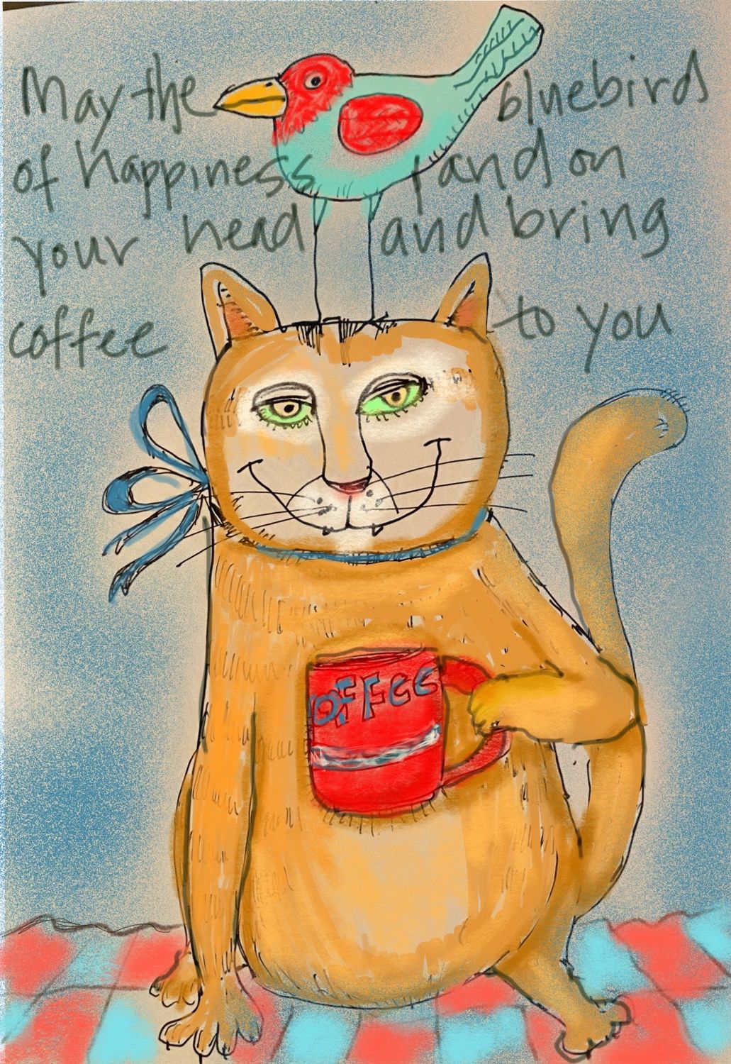 The Bluebird of Coffee and happiness