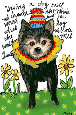 Rescue Pet Postcards