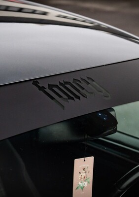 - SCHEIBENBANNER "FANCY" -