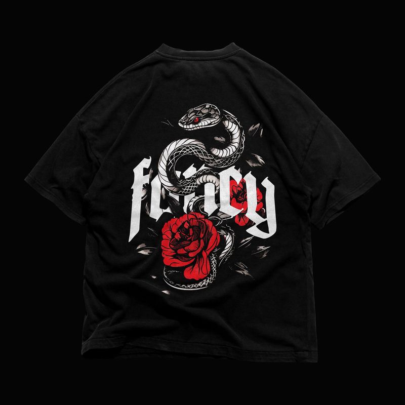 - FANCY SNAKE TEE -