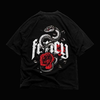 - FANCY SNAKE TEE -