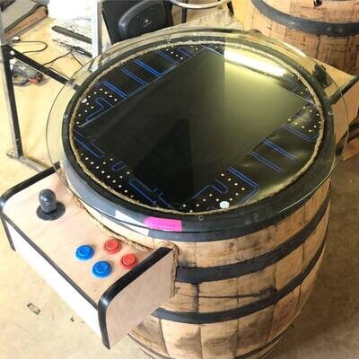 Oak Barrel 60-in-1 Arcade Machine (Local Pickup Only)