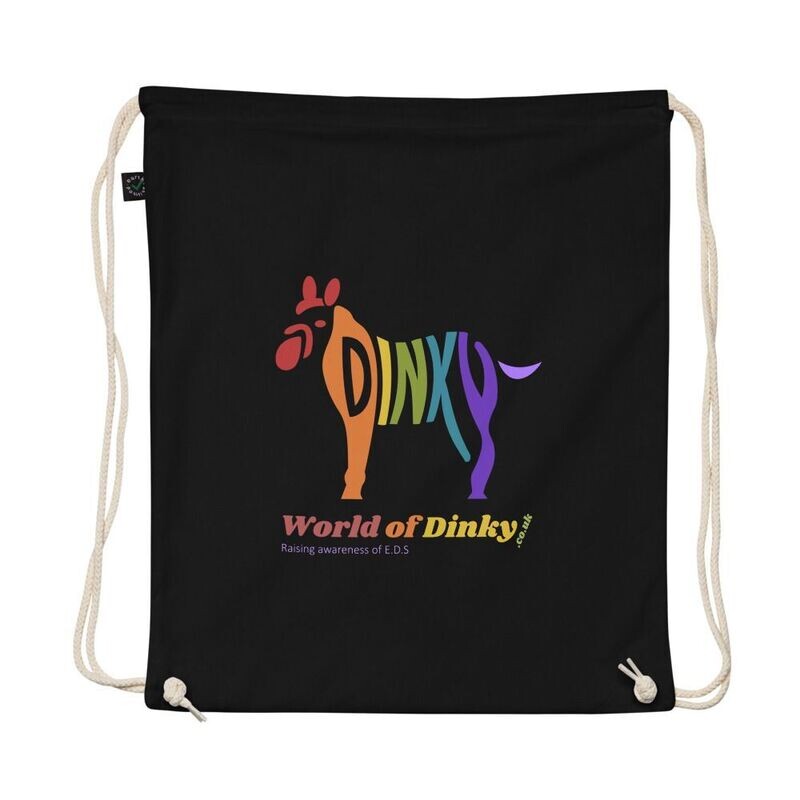 Organic cotton drawstring bag