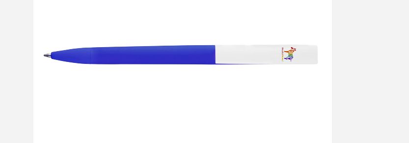 Twist-Action Rubberised Ballpoint Pen
