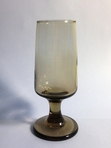 Cocktail, Brown Glass Mid-Century Modern 8 oz