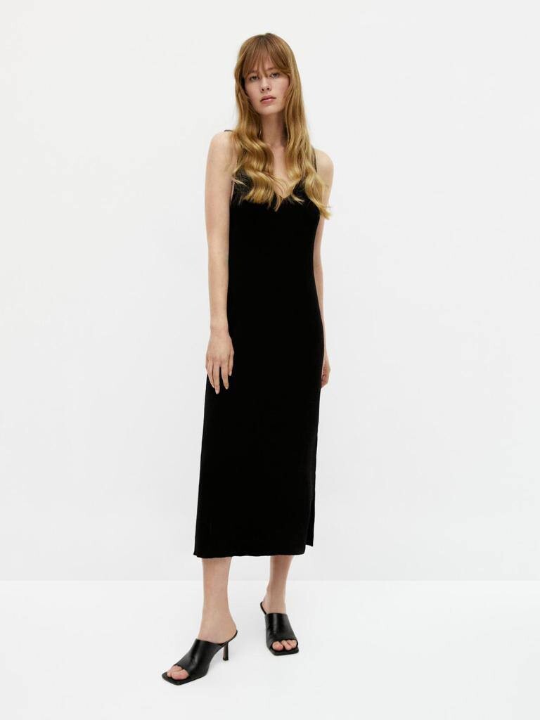 MassimoDutti Long Strappy Knit Dress