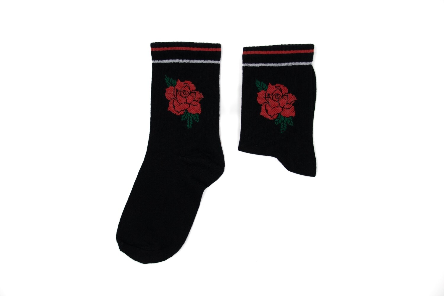 Black Rose Socks