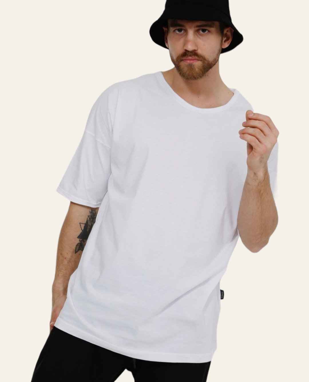 ( Oversized ) White T-shirt