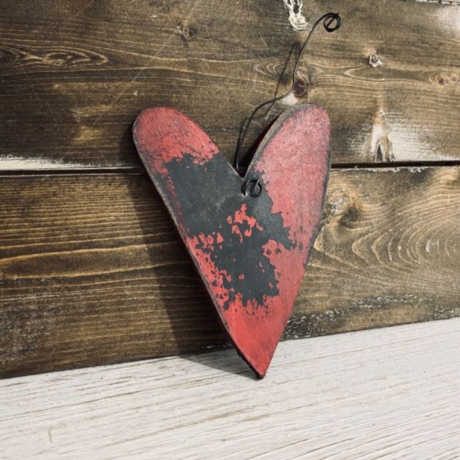 Valentine Wooden Heart Decor