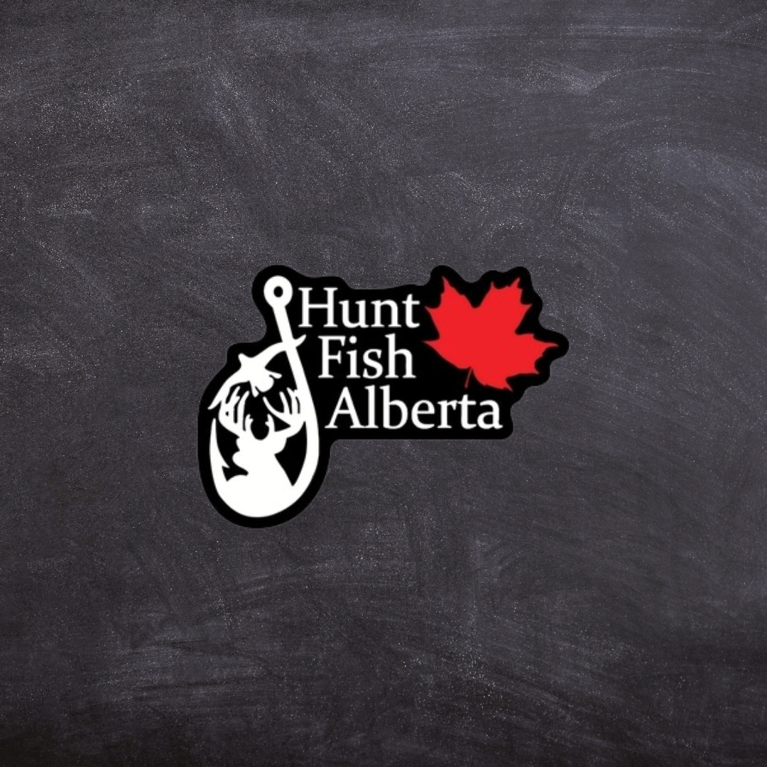 Small HuntFishAlberta Sticker