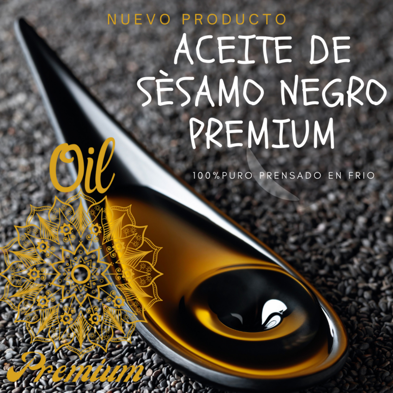 Aceite de sèsamo negro PREMIUM 50ML
