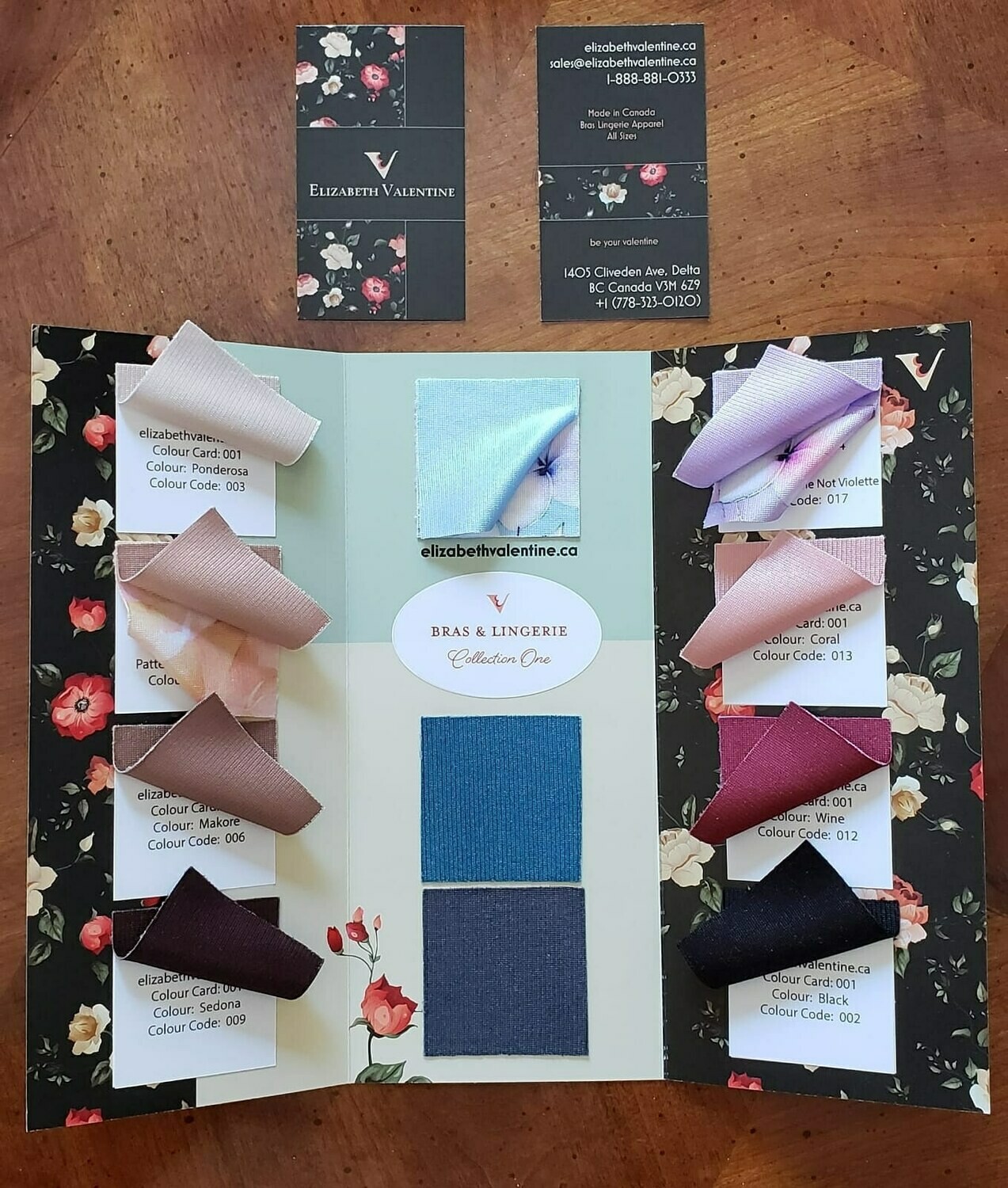 Lingerie Swatch Collection One Lingerie Swatch Collection One