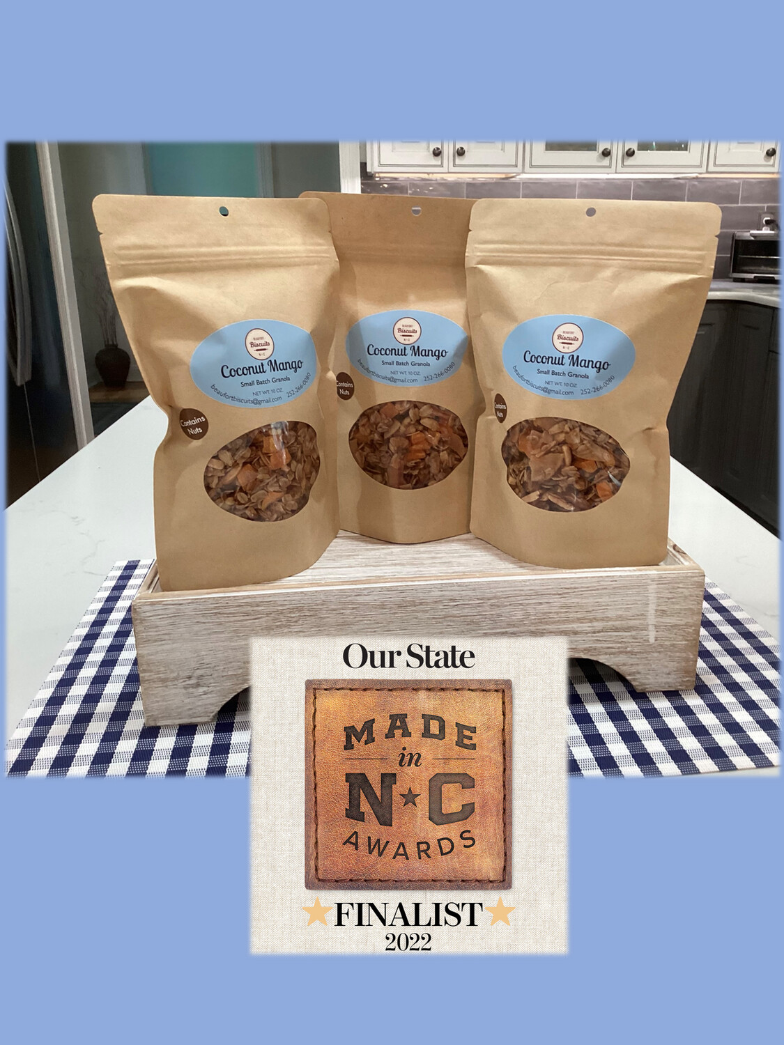 Coconut Mango Granola 10oz
