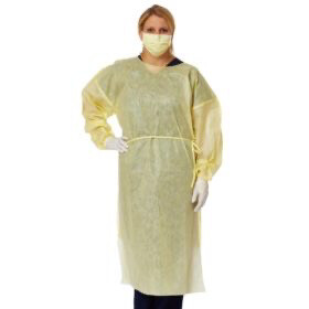 ISOLATION GOWN DISPOSABLE AAMI LEVEL 2