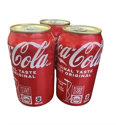 Regular Coke, 355 mL