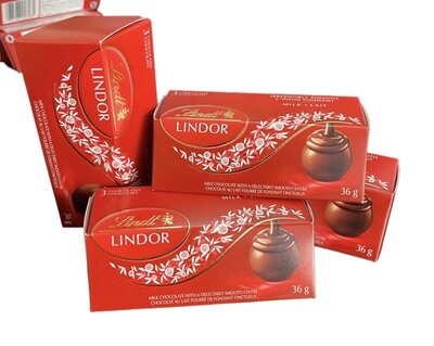 Lindor Chocolate 3/Pkg
