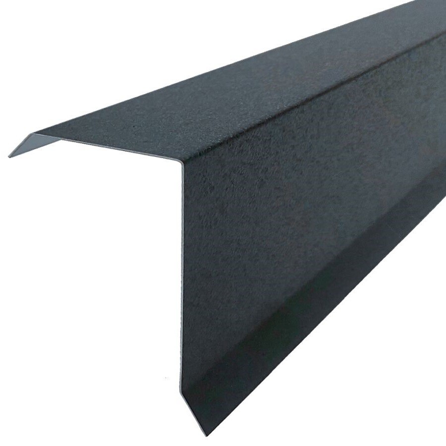 2m Aluminium 0,7mm Ortgangblech Anthazit matt