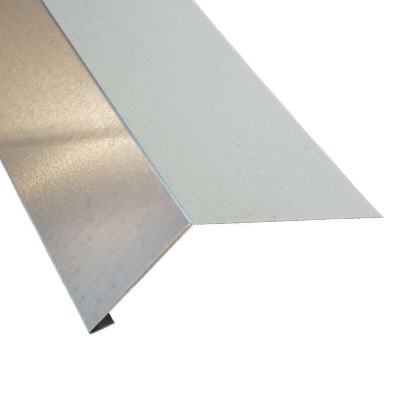 2m Traufblech 0,7mm Aluminum Natur