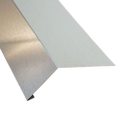 2m Traufblech 0,7mm Aluminum Natur