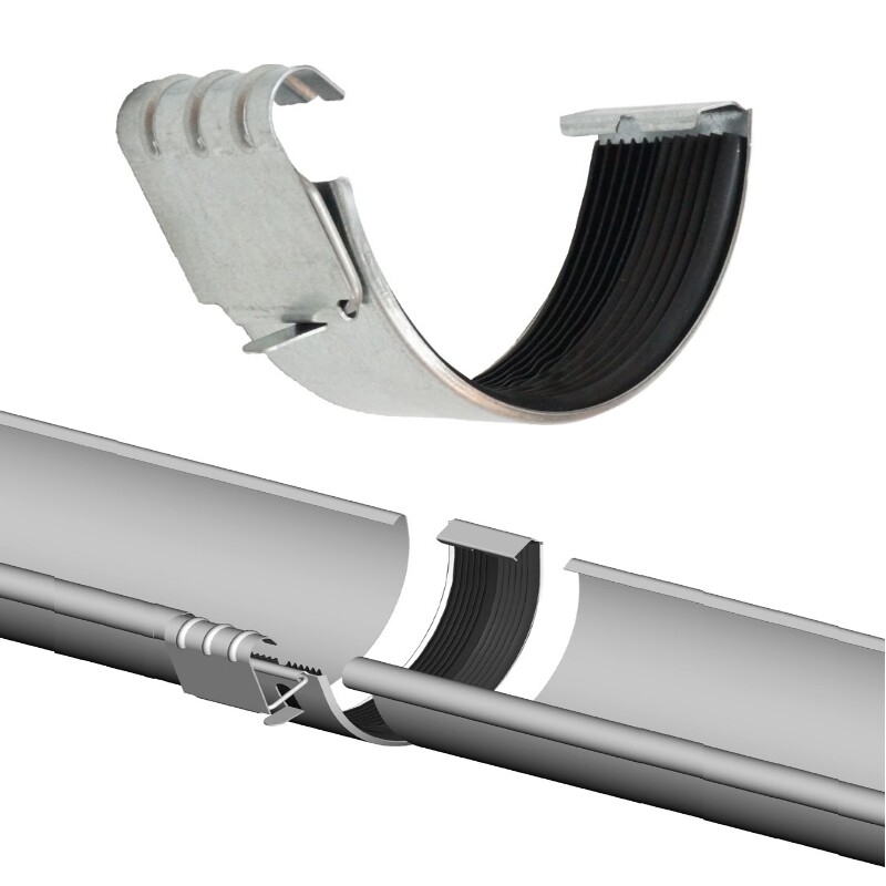 Dachrinnenverbinder Rinnenverbinder 8tlg./250 7tlg./280 6tlg./333