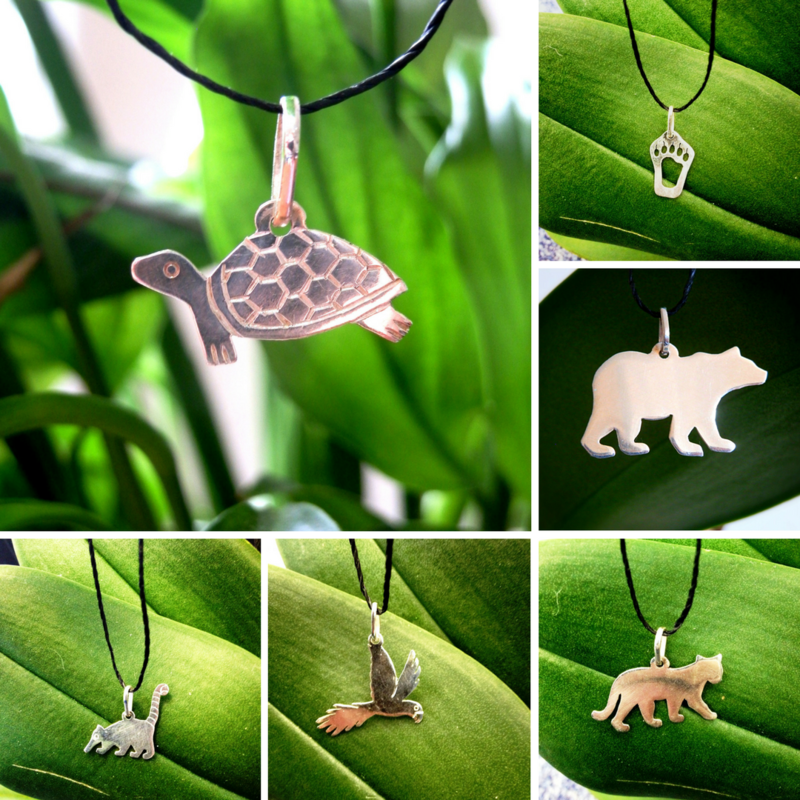 Handmade Silver Animal Pendants / Dijes en Plata Hechos a Mano