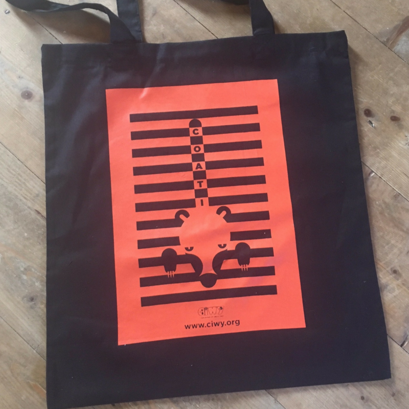 Coati Tote Bag / Bolsa de Algodón (Coati)