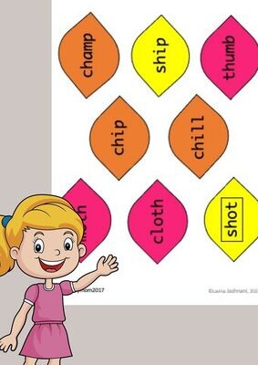 Digraph Sorting - sh, ch, th