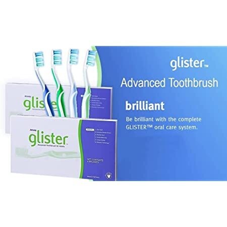 Glister Toothbrush (4 toothbrushes x 1 pack)