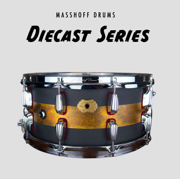 Z___Masshoff Drums Diecast Series | Premium Stahl Snare Drum "Avalon Steel / Duco"