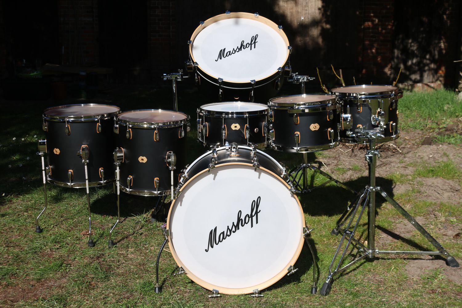 The Masshoff Transformer Studio Recording Drum Set