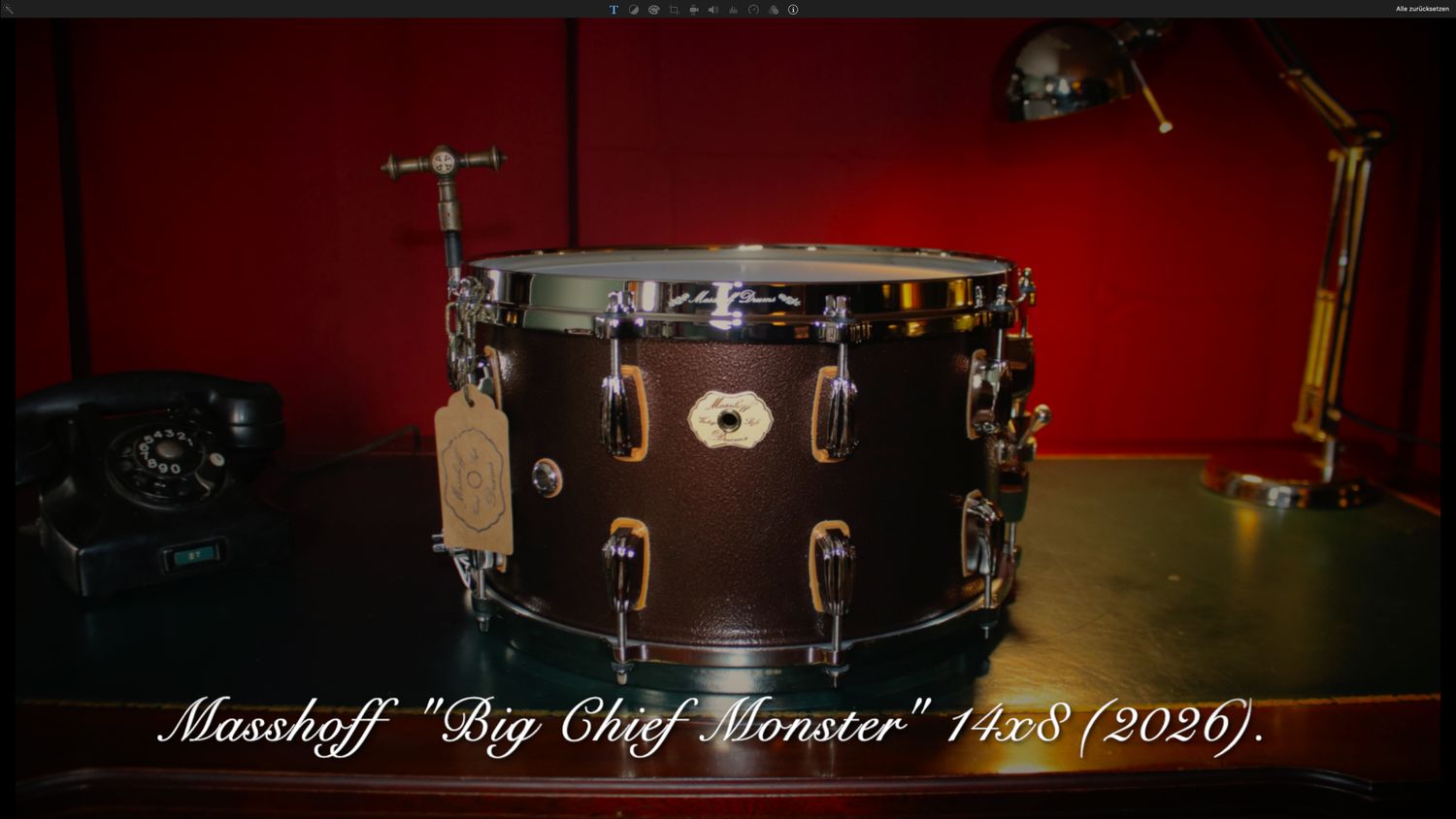 Big Chief Monster "The Whiskey Dream" 14x8