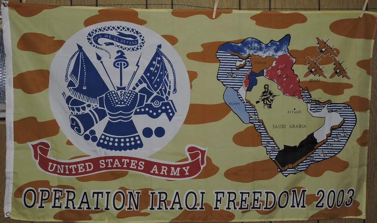 Operation Iraqi Freedom Flag