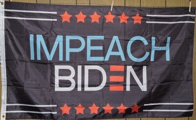 Impeach Biden Black Flag