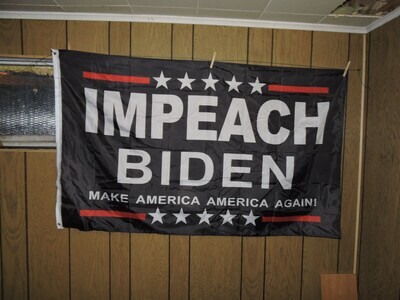 Impeach Biden Flag