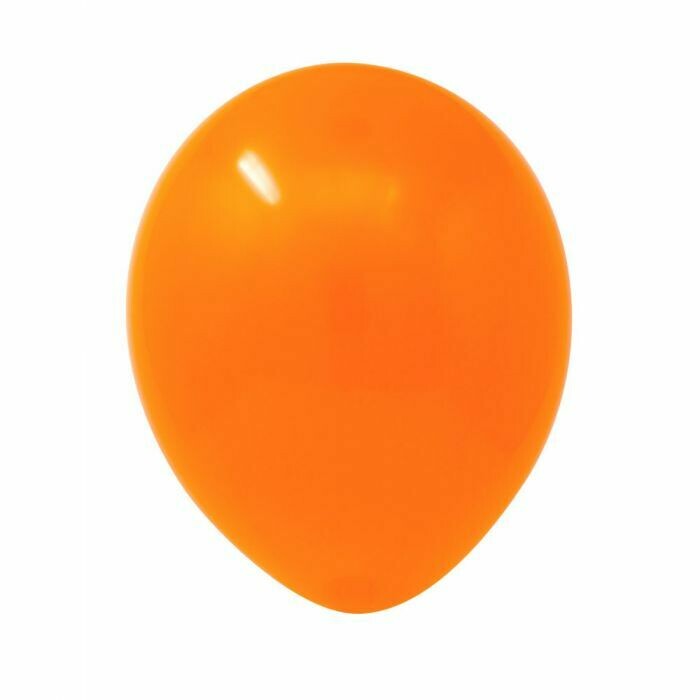 12" Orange Latex Balloon (50 per bag)