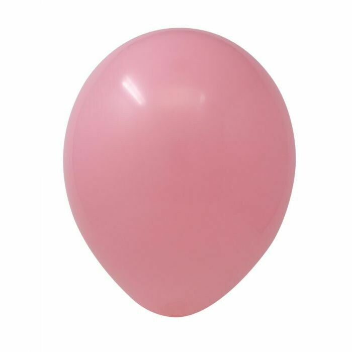 12" Light Pink Latex Balloon (50 per bag)