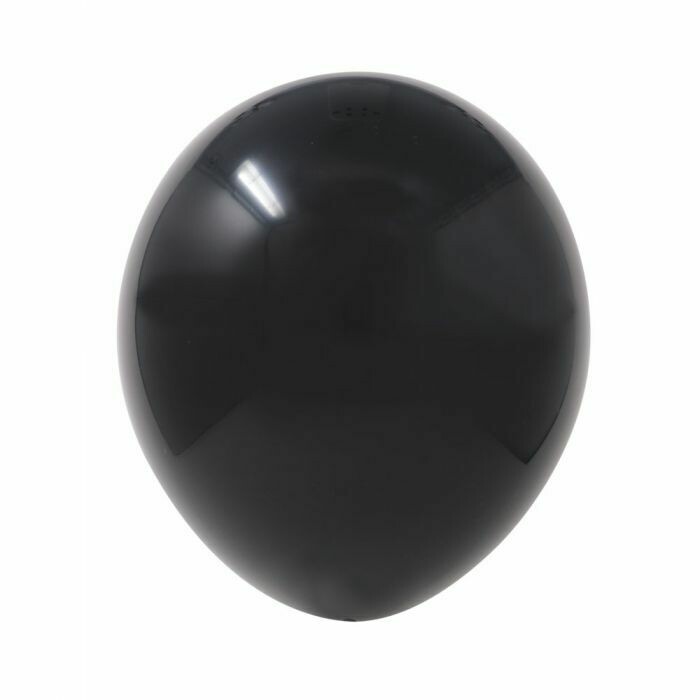16" Black Latex Balloon (20 per bag)