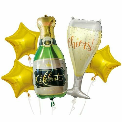 Celebrate Mylar Balloon Kit
