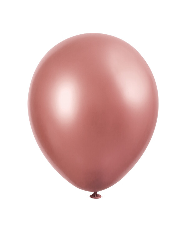 11&quot; Platinum Rose Gold Balloon (6 per bag)