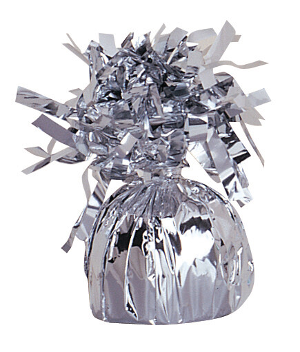 Silver Foil Balloon Weight