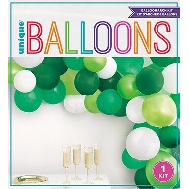Green Balloon Arch Decorating Kit