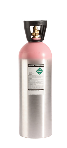 Mid Size helium tank inflates 110 11&quot; latex balloons