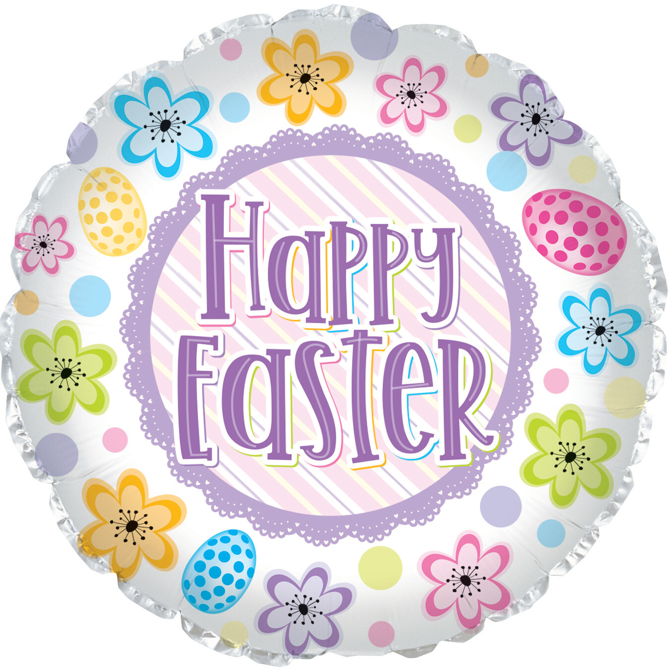 17&quot; Happy Easter Flowers and Eggs