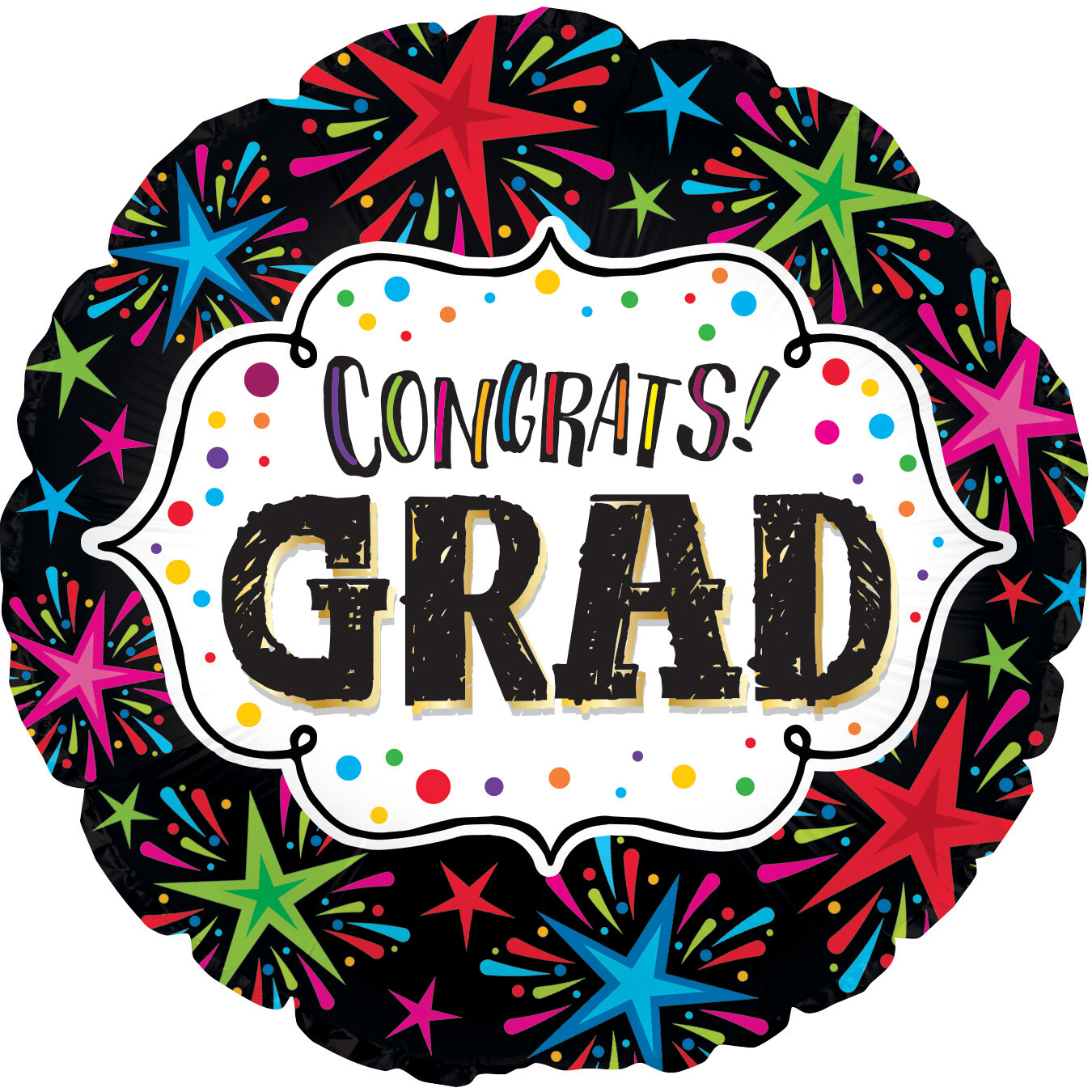 17&quot; Congrats Grad Starburst