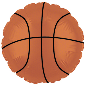 17&quot; Basketball mylar