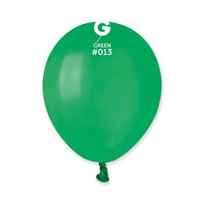 12" Latex Balloon- Green #013 - G110