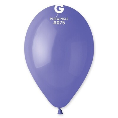 12" Latex Balloon- Periwinkle #075 - G110